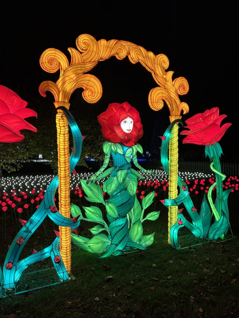 Garden of Lights „Piękna i Bestia”